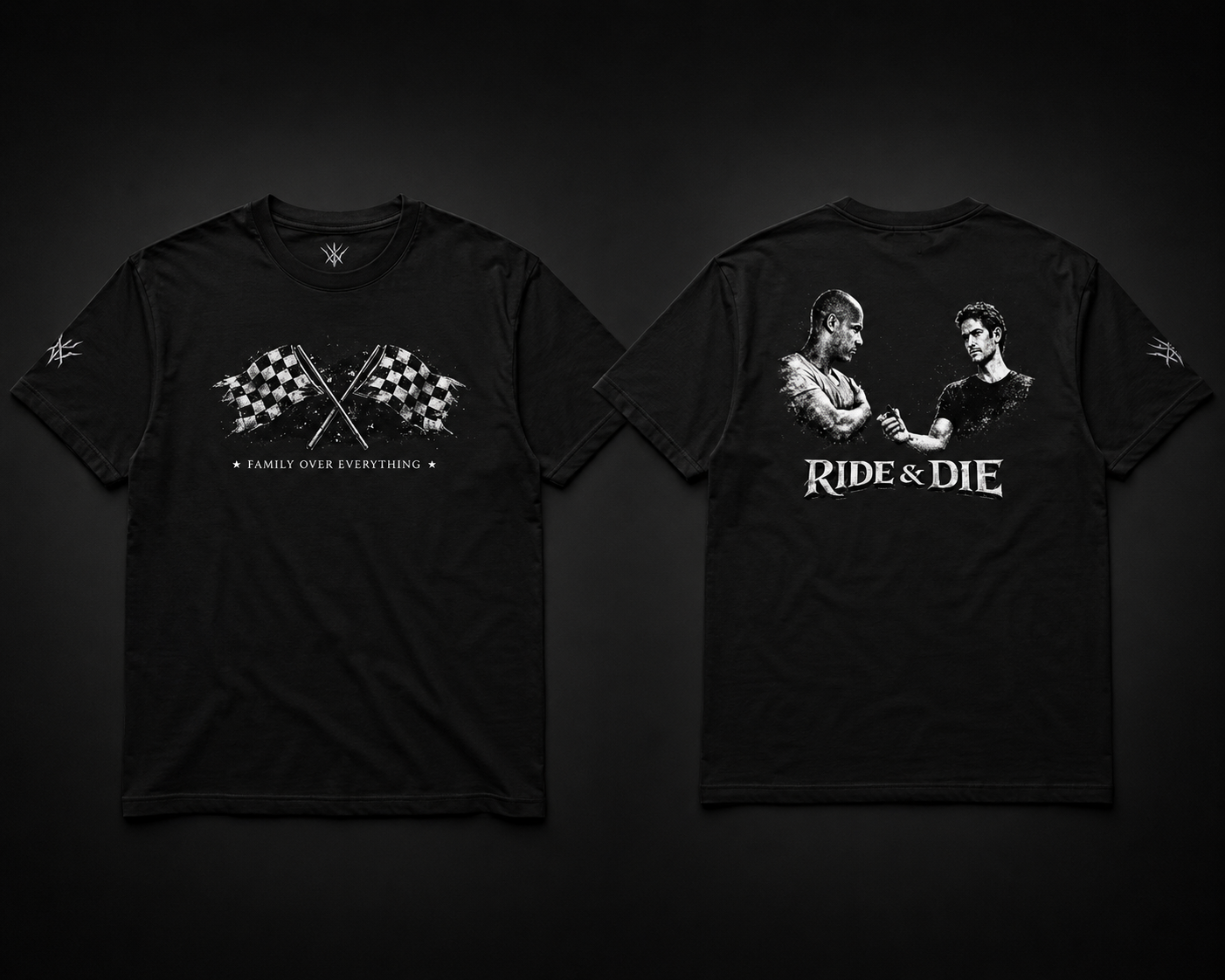 RIDE & DIE RACING T SHIRT DROP